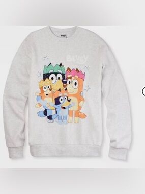 Women’s Bluey Family Graphic Sweatshirt-2X
